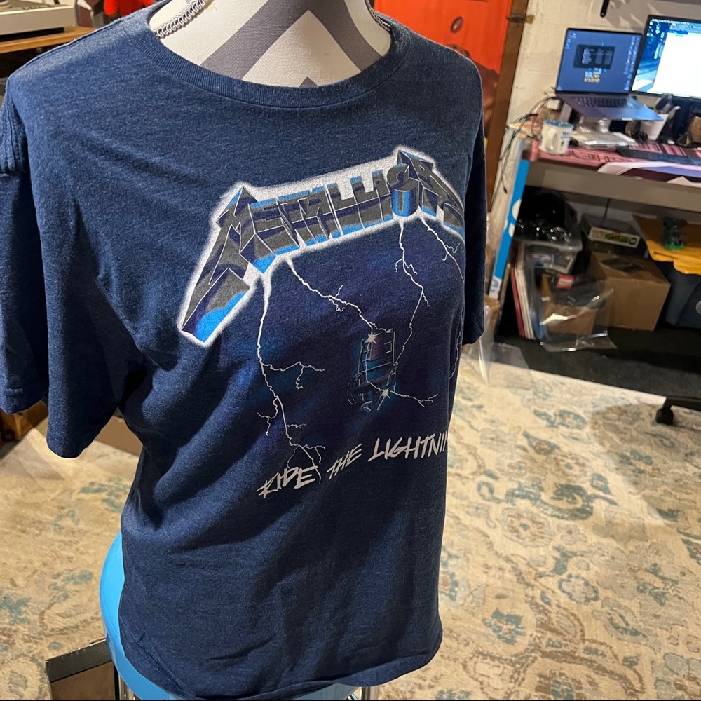 Metallica Ride the lightning tee